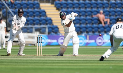 300625  Glamorgan v Gloucestershire, Rothesay County Championship Division 2 - Sam Northeast of Glamorgan plays a shot