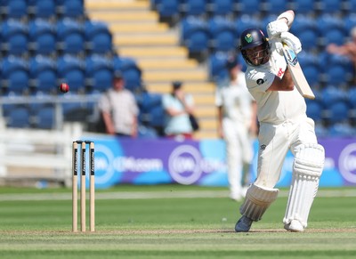 300625  Glamorgan v Gloucestershire, Rothesay County Championship Division 2 - Sam Northeast of Glamorgan plays a shot