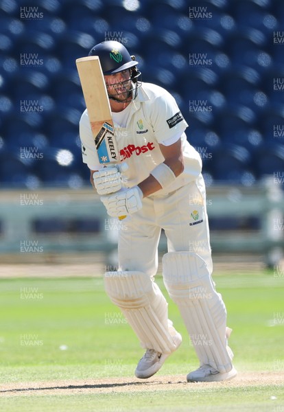 300625  Glamorgan v Gloucestershire, Rothesay County Championship Division 2 - Sam Northeast of Glamorgan plays a shot