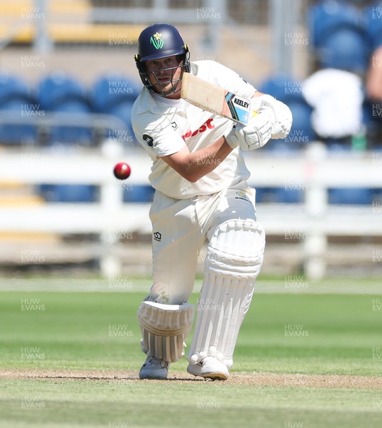 300625  Glamorgan v Gloucestershire, Rothesay County Championship Division 2 - Sam Northeast of Glamorgan plays a shot