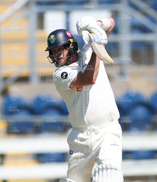300625  Glamorgan v Gloucestershire, Rothesay County Championship Division 2 - Sam Northeast of Glamorgan  plays a shot