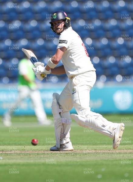 300625  Glamorgan v Gloucestershire, Rothesay County Championship Division 2 - Sam Northeast of Glamorgan  plays a shot