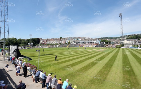 030618 - Glamorgan v Hampshire - Royal London One Day Cup - General View of St Helens