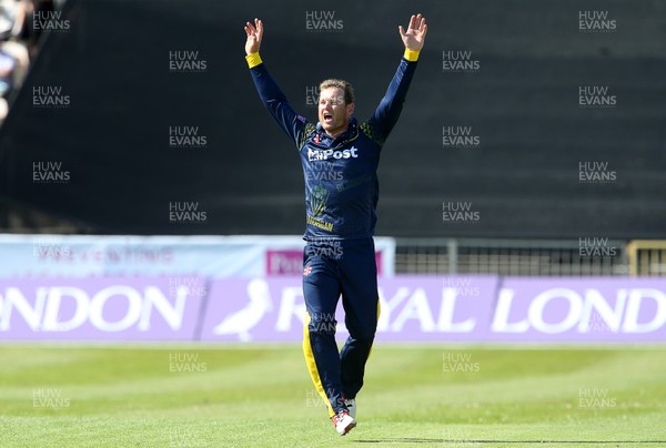 030618 - Glamorgan v Hampshire - Royal London One Day Cup - Colin Ingram of Glamorgan appeals for a wicket
