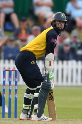 050825 - Glamorgan v Hampshire - Metro Bank One Day Cup - Eddie Byrom of Glamorgan batting