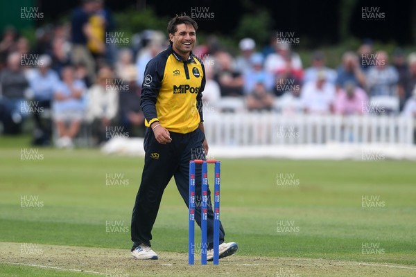 050825 - Glamorgan v Hampshire - Metro Bank One Day Cup - Kiran Carlson of Glamorgan