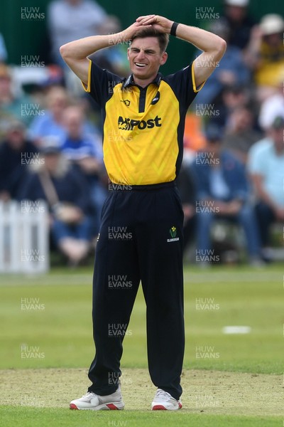 050825 - Glamorgan v Hampshire - Metro Bank One Day Cup - Andy Gorvin of Glamorgan