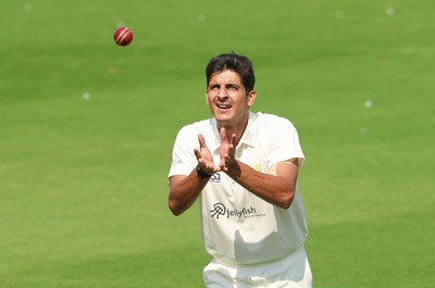 270826 - Glamorgan v Hampshire, Rothesay County Championship Division 1 - Mir Hamza of Glamorgan