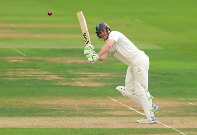 270826 - Glamorgan v Hampshire, Rothesay County Championship Division 1 - Ben Kellaway of Glamorgan  plays a shot