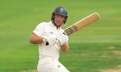270826 - Glamorgan v Hampshire, Rothesay County Championship Division 1 -Colin Ingram of Glamorgan plays a shot