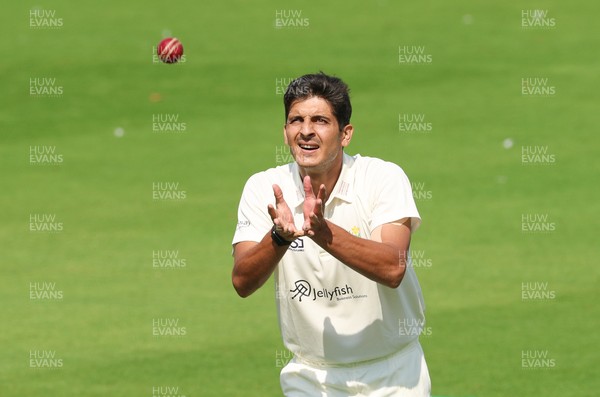 270826 - Glamorgan v Hampshire, Rothesay County Championship Division 1 - Mir Hamza of Glamorgan