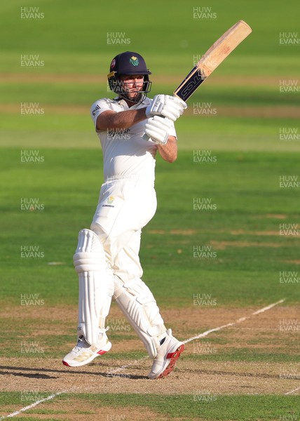 270826 - Glamorgan v Hampshire, Rothesay County Championship Division 1 - Chris Cooke of Glamorgan plays a shot