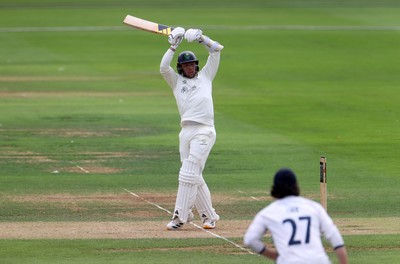 280826 - Glamorgan v Hampshire, Rothesay County Championship Division 1 - Mason Crane of Glamorgan batting