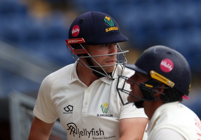 280826 - Glamorgan v Hampshire, Rothesay County Championship Division 1 - Dan Douthwaite of Glamorgan