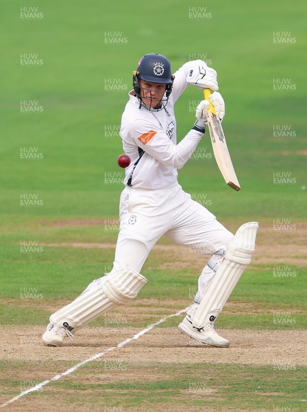 300826 Glamorgan v Hampshire, Rothesay County Championship Division 1 - Toby Albert of Hampshire plays a shot