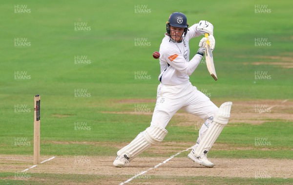 300826 Glamorgan v Hampshire, Rothesay County Championship Division 1 - Toby Albert of Hampshire plays a shot