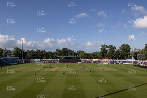 100622 - Glamorgan v Hampshire Hawks, T20 Vitality Blast - A general view of Sophia Gardens 