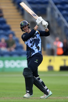 060725 - Glamorgan v Kent - T20, Vitality Blast - Ben Kellaway of Glamorgan batting