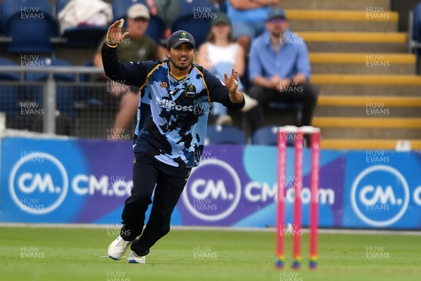 060725 - Glamorgan v Kent - T20, Vitality Blast - Kiran Carlson of Glamorgan