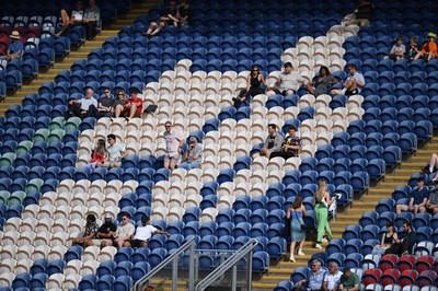 160621 - Glamorgan v Kent - T20 Vitality Blast - Fans look on during the game