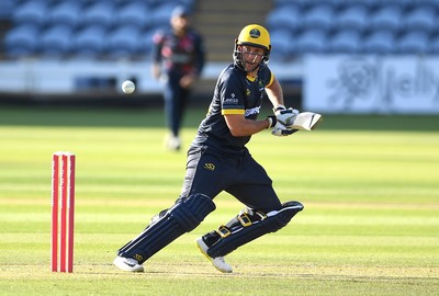 160621 - Glamorgan v Kent - T20 Vitality Blast - Chris Cooke of Glamorgan plays a shot