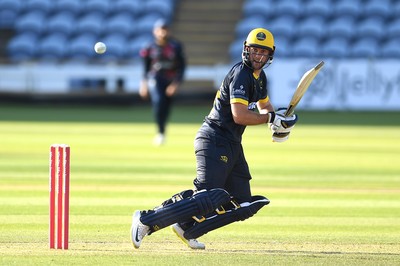 160621 - Glamorgan v Kent - T20 Vitality Blast - Chris Cooke of Glamorgan plays a shot