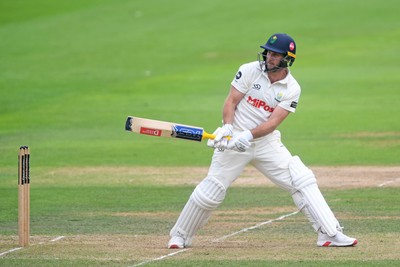 230725 - Glamorgan v Kent -  Rothesay County Championship - Chris Cooke of Glamorgan batting