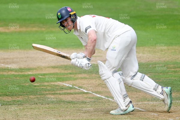 230725 - Glamorgan v Kent -  Rothesay County Championship - Ben Kellaway of Glamorgan batting