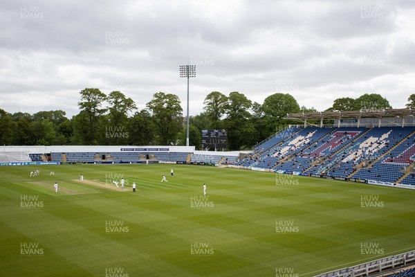 030621 - Glamorgan v Lancashire - LV= County Championship - Limited crowds are welcomed back to Sophia Gardens on the first day