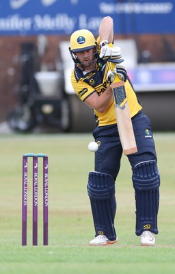 170822 - Glamorgan v Lancashire, Royal London One Day Cup - Chris Cooke of Glamorgan plays a shot