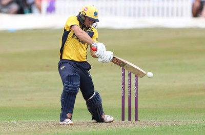 170822 - Glamorgan v Lancashire, Royal London One Day Cup - Colin Ingram of Glamorgan  plays a shot