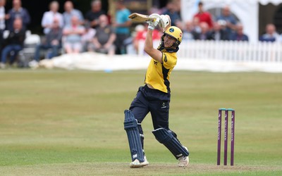 170822 - Glamorgan v Lancashire, Royal London One Day Cup - Joe Cooke of Glamorgan plays a shot