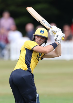 170822 - Glamorgan v Lancashire, Royal London One Day Cup - Joe Cooke of Glamorgan plays a shot