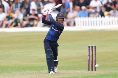 170822 - Glamorgan v Lancashire, Royal London One Day Cup - Keaton Jennings of Lancashire plays a shot