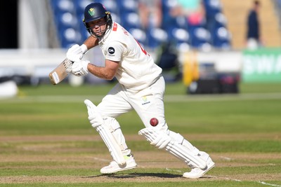 240925 - Glamorgan v Lancashire - Rothesay County Championship - Colin Ingram of Glamorgan batting