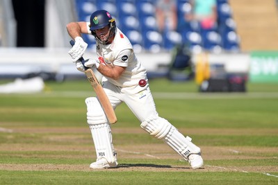 240925 - Glamorgan v Lancashire - Rothesay County Championship - Colin Ingram of Glamorgan batting