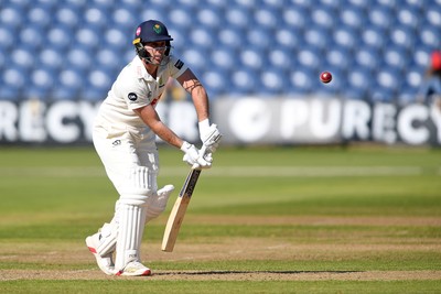 240925 - Glamorgan v Lancashire - Rothesay County Championship - Chris Cooke of Glamorgan batting