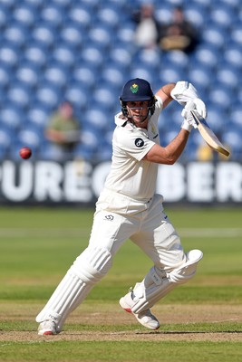 240925 - Glamorgan v Lancashire - Rothesay County Championship - Chris Cooke of Glamorgan batting