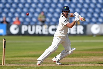 240925 - Glamorgan v Lancashire - Rothesay County Championship - Chris Cooke of Glamorgan batting