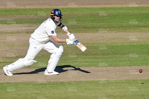 240925 - Glamorgan v Lancashire - Rothesay County Championship - Sam Northeast of Glamorgan batting