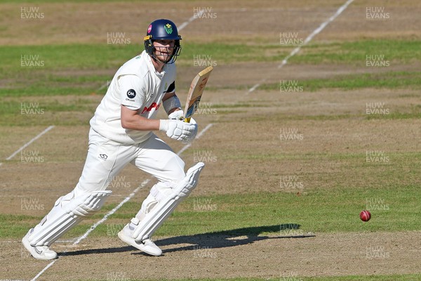 240925 - Glamorgan v Lancashire - Rothesay County Championship - Sam Northeast of Glamorgan batting