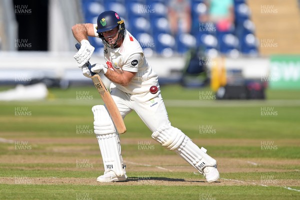 240925 - Glamorgan v Lancashire - Rothesay County Championship - Colin Ingram of Glamorgan batting