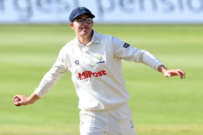 250925 - Glamorgan v Lancashire - Rothesay County Championship - Asa Tribe of Glamorgan 