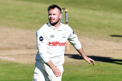 250925 - Glamorgan v Lancashire - Rothesay County Championship - Mason Crane of Glamorgan