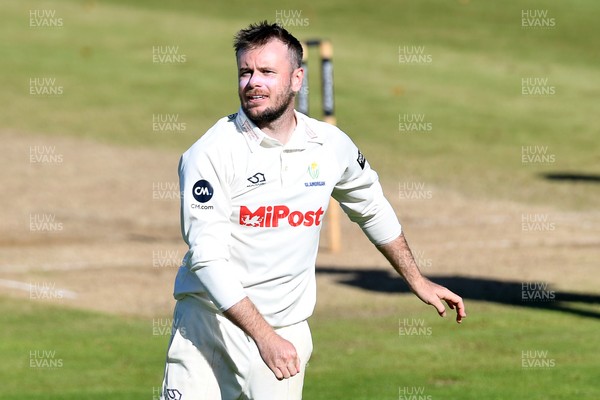 250925 - Glamorgan v Lancashire - Rothesay County Championship - Mason Crane of Glamorgan