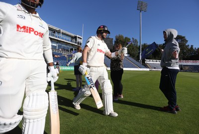 260925 - Glamorgan v Lancashire, Rothesay County Championship - Sam Northeast of Glamorgan