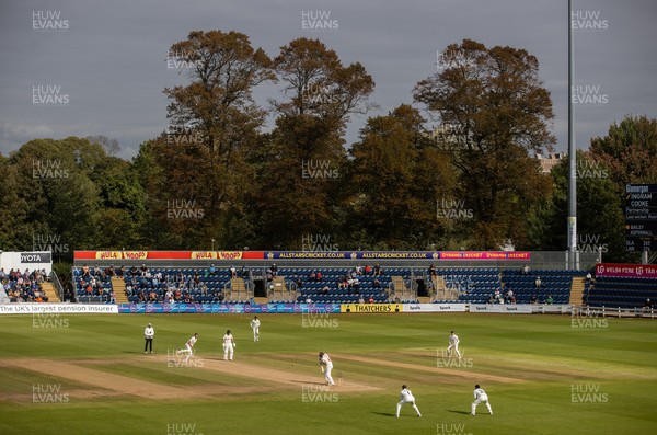 260925 - Glamorgan v Lancashire, Rothesay County Championship - General View of Sophia Gardens