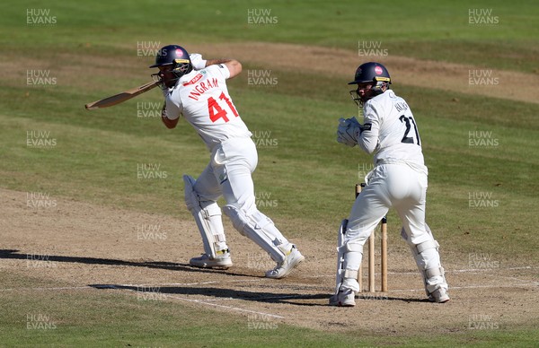 260925 - Glamorgan v Lancashire, Rothesay County Championship - Colin Ingram of Glamorgan batting