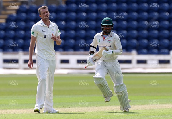 050522 - Glamorgan v Leicestershire - LV= County Championship - Division Two - Hassan Azad of Leicestershire batting