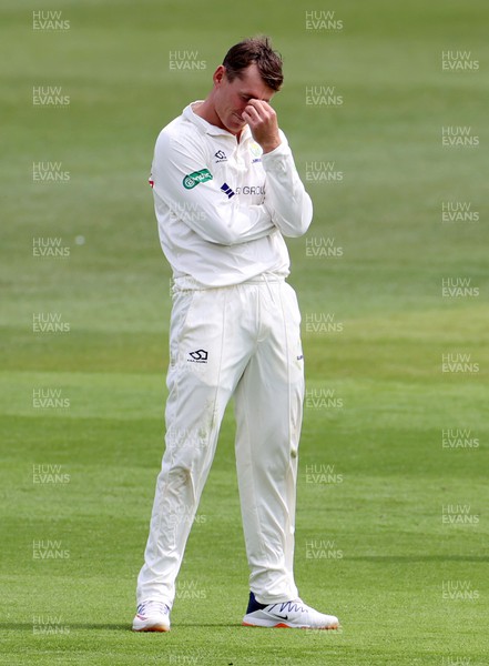 050522 - Glamorgan v Leicestershire - LV= County Championship - Division Two - A frustrated Marnus Labuschagne of Glamorgan